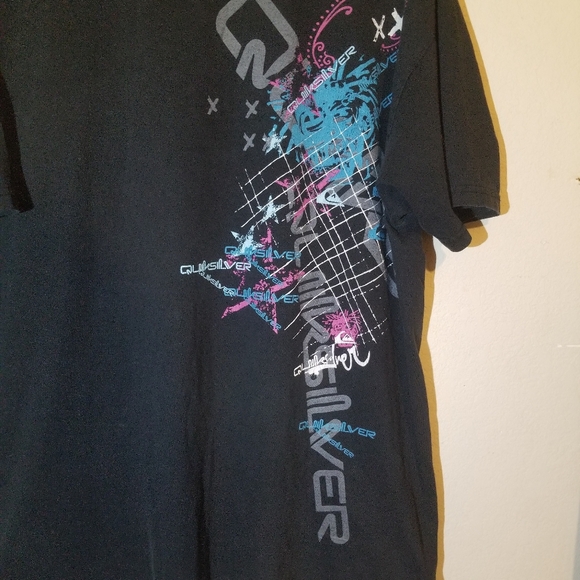 Vintage Y2K Quicksilver Surf Skate Tee Size XL - Picture 3 of 8